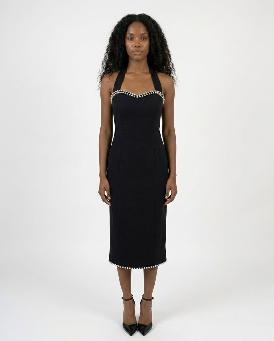 Audrey Pearl Midi Dress